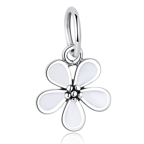 ELESHE Original 925 Sterling Silver Charms Fit Pandora Charm Bracelets Fashion Jewelry DIY I LOVE READING Book Charm Beads