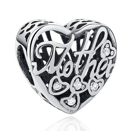 ELESHE Romantic Custom Photo Heart Charms fit Original Pandora Bracelet 925 Sterling Silver Beads DIY Original Jewelry Making