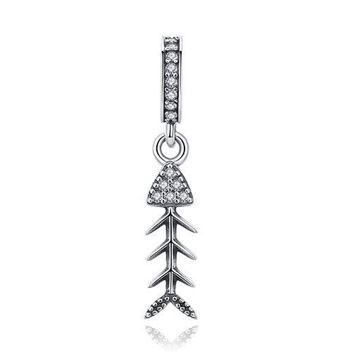 ELESHE Original 925 Sterling Silver Charms Fit Pandora Charm Bracelets Fashion Jewelry DIY I LOVE READING Book Charm Beads
