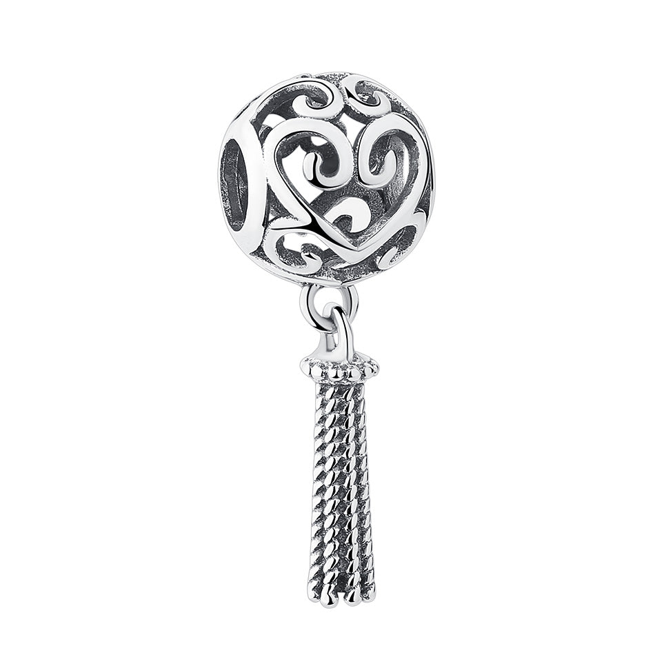 ELESHE Original 925 Sterling Silver Charms Fit Pandora Charm Bracelets Fashion Jewelry DIY I LOVE READING Book Charm Beads