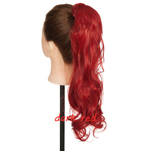 s-noilite 23 "Longs Bouclés Clip Dans La Queue De Cheveux