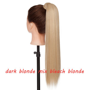 s-noilite 23 "Longs Bouclés Clip Dans La Queue De Cheveux
