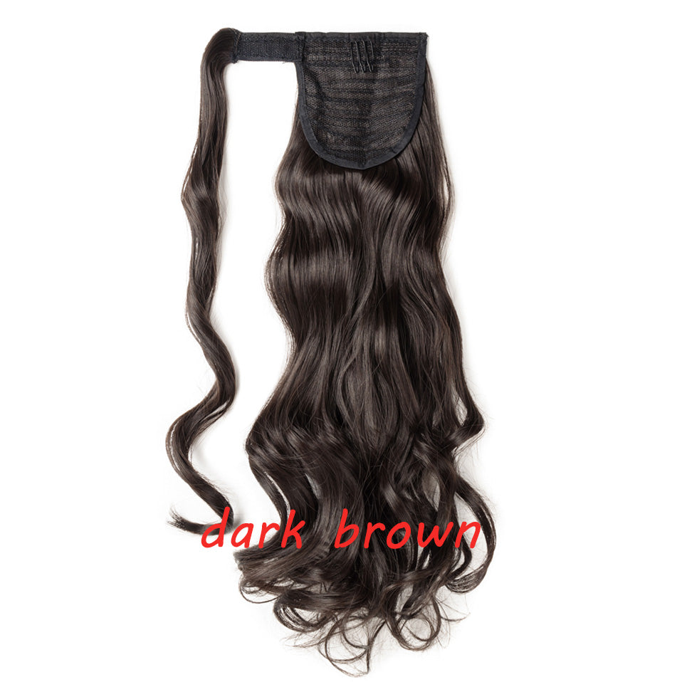 s-noilite 23 "Longs Bouclés Clip Dans La Queue De Cheveux