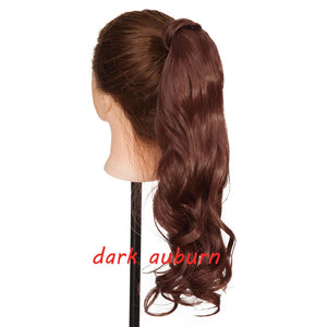 s-noilite 23 "Longs Bouclés Clip Dans La Queue De Cheveux