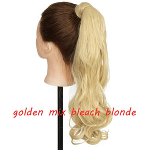 s-noilite 23 "Longs Bouclés Clip Dans La Queue De Cheveux