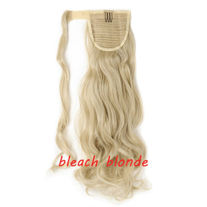 s-noilite 23 "Longs Bouclés Clip Dans La Queue De Cheveux
