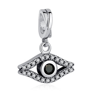 ELESHE Original 925 Sterling Silver Charms Fit Pandora Charm Bracelets Fashion Jewelry DIY I LOVE READING Book Charm Beads