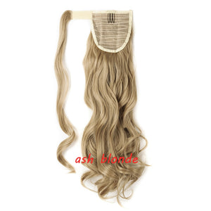 s-noilite 23 "Longs Bouclés Clip Dans La Queue De Cheveux