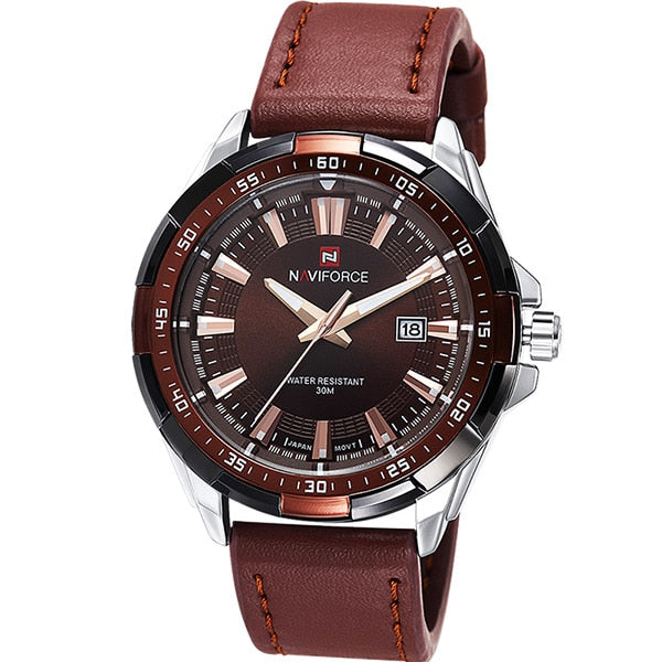 relogio masculino NAVIFORCE Brand Fashion Men's Watch Quartz Watch Men Waterproof Wrist watch Military Clock 9056 dropshipping