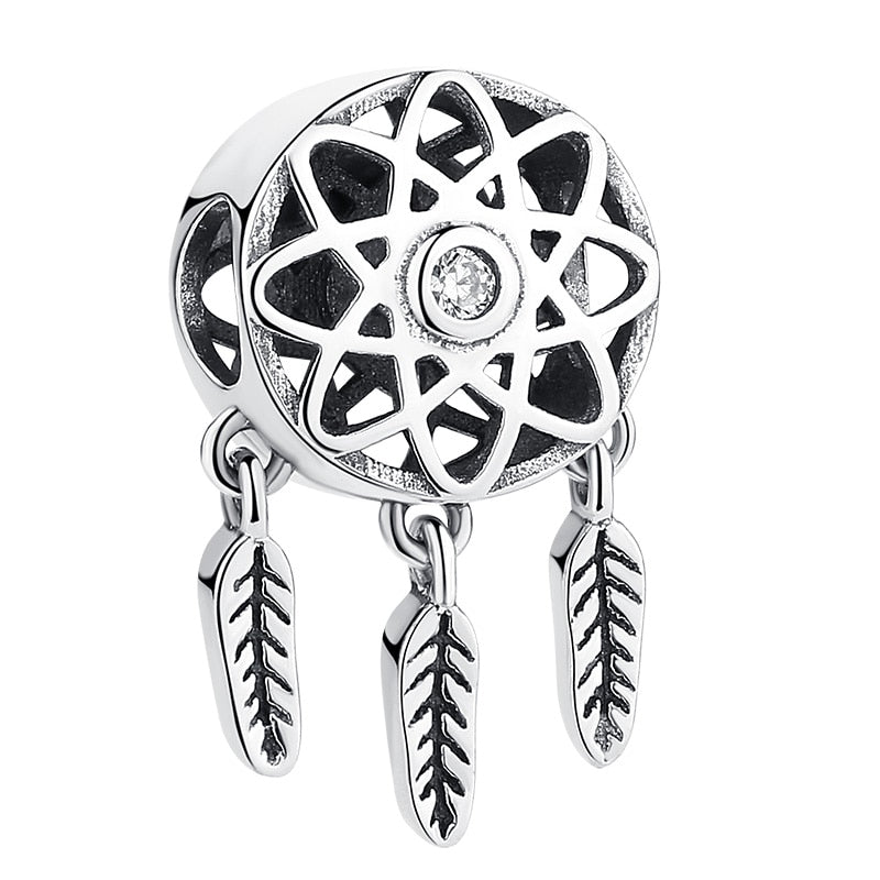 ELESHE Original 925 Sterling Silver Charms Fit Pandora Charm Bracelets Fashion Jewelry DIY I LOVE READING Book Charm Beads