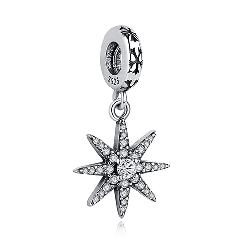 ELESHE Original 925 Sterling Silver Charms Fit Pandora Charm Bracelets Fashion Jewelry DIY I LOVE READING Book Charm Beads