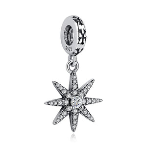 ELESHE Original 925 Sterling Silver Charms Fit Pandora Charm Bracelets Fashion Jewelry DIY I LOVE READING Book Charm Beads