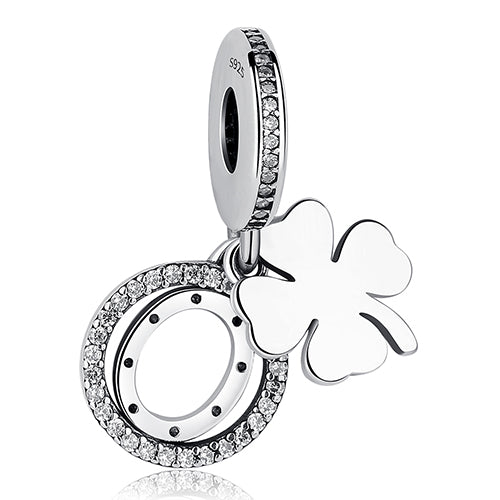 ELESHE Original 925 Sterling Silver Charms Fit Pandora Charm Bracelets Fashion Jewelry DIY I LOVE READING Book Charm Beads