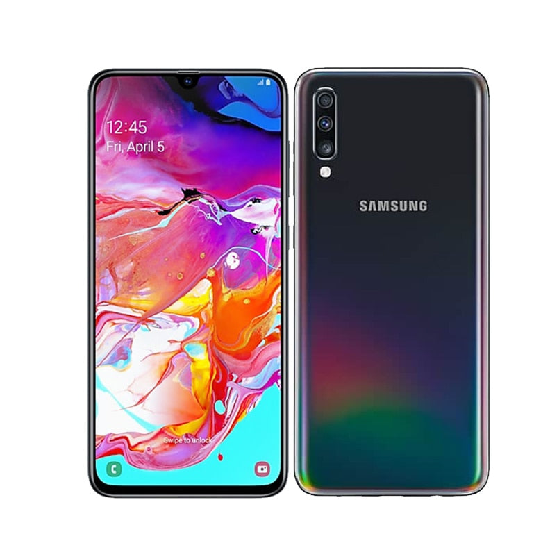 Samsung Galaxy A70 Smartphone 6.7 " Water Drop Screen 6GB/8GB 128GB 25W Fast Charger 32MP Front Camera 4500mAh 4G mobile phone