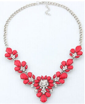 Bohemia Ethnic Necklace & Pendant Multi Layer Beads Jewelry Vintage Statement Long Necklace Women Handmade Acrylic Jewelry