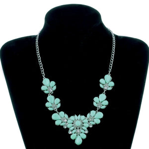 Bohemia Ethnic Necklace & Pendant Multi Layer Beads Jewelry Vintage Statement Long Necklace Women Handmade Acrylic Jewelry