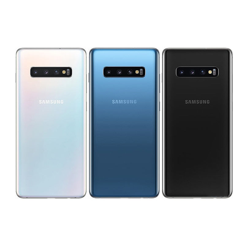 New Original Verizon Version Samsung Galaxy S10+ S10 plus G975U 8GB 128GB Mobile Phone Snapdragon 855 6.4" 4100mAh NFC 4G Phone