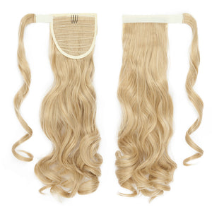 s-noilite 23 "Longs Bouclés Clip Dans La Queue De Cheveux