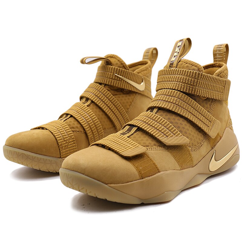 NIKE Original New Arrival Mens Basketball Sneakers LeBron Soldier Breathable Footwear Super Light Outdoor For Men 897647-700