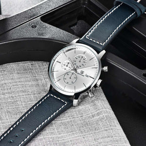 BENYAR Men Watch Stainless Steel Quartz Sport Watch Luxury Waterproof Male Chronograph Wrist Watch for Men Relogio Masculino
