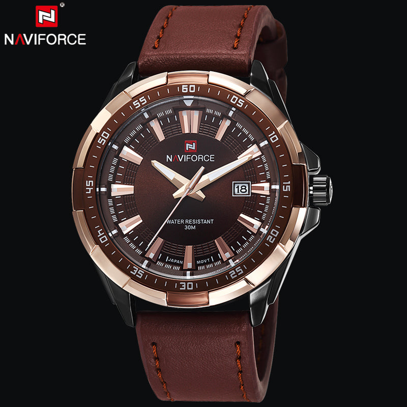 relogio masculino NAVIFORCE Brand Fashion Men's Watch Quartz Watch Men Waterproof Wrist watch Military Clock 9056 dropshipping