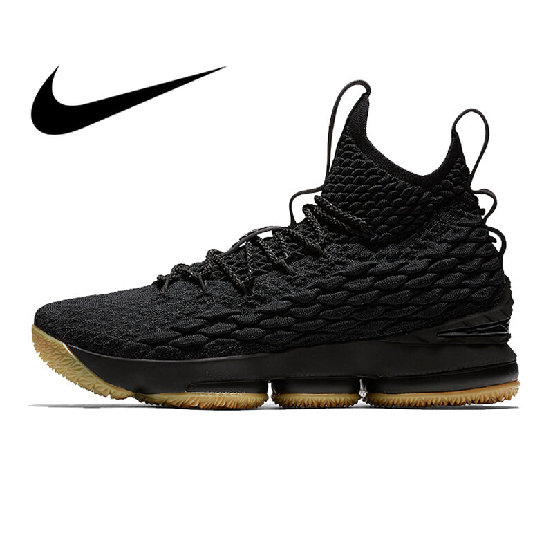 Original Authentic Nike Lebron 15 LBJ15 Men's Basketball Shoes Sport Sneakers Athletic Designer Footwear Top Quality 897649