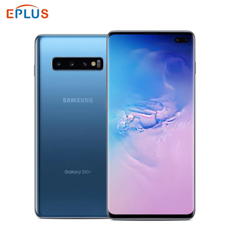 New Original Verizon Version Samsung Galaxy S10+ S10 plus G975U 8GB 128GB Mobile Phone Snapdragon 855 6.4" 4100mAh NFC 4G Phone