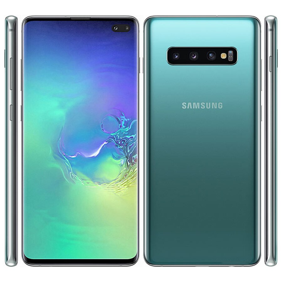 New Original Verizon Version Samsung Galaxy S10+ S10 plus G975U 8GB 128GB Mobile Phone Snapdragon 855 6.4" 4100mAh NFC 4G Phone