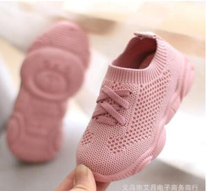 Kids Shoes Antislip Soft Bottom Baby Sneaker Casual Flat Sneakers Shoes Children size Girls Boys Sports Shoes