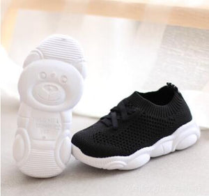 Kids Shoes Antislip Soft Bottom Baby Sneaker Casual Flat Sneakers Shoes Children size Girls Boys Sports Shoes