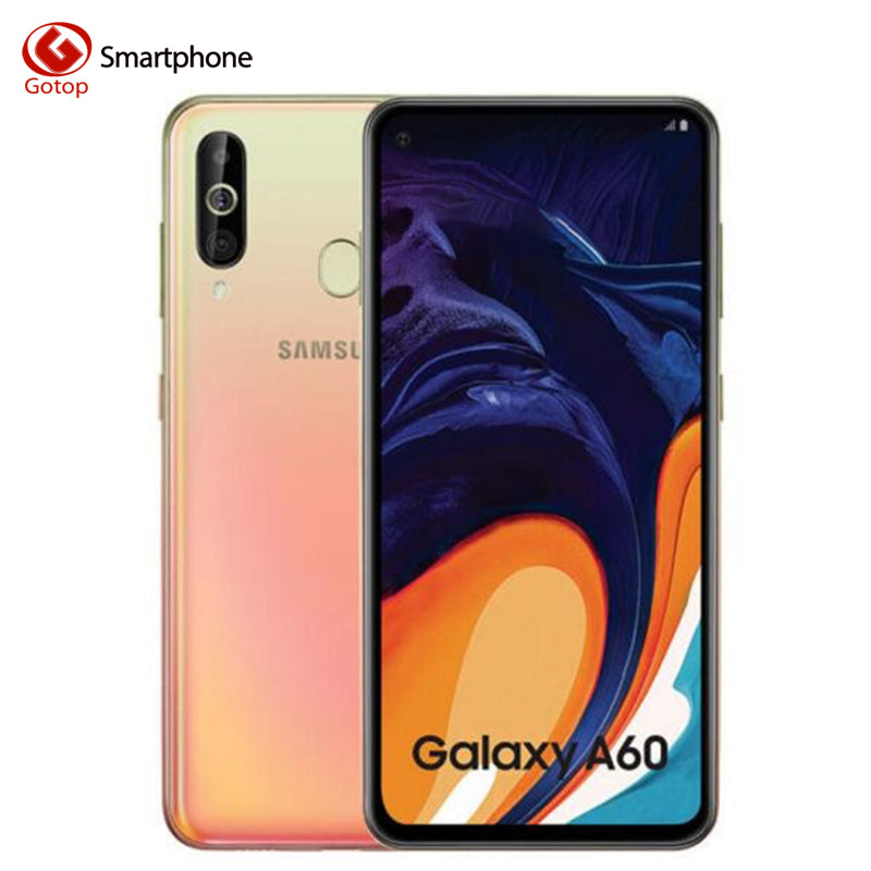 Samsung Galaxy A60 SM-A6060 Android Smartphones 6.3 inch FHD+ Snapdragon 675 Octa Core 6GB 3500mAh 32MP Camera NFC Mobile phone