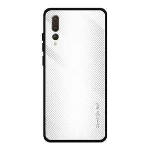 Case For Huawei P20 P30 Pro Case Texture Gradient Glass Phone Cover For Huawei P20 Lite 2019 Nova 4E 3e 5i P30 Lite Phone Case