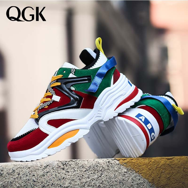 2019 Harajuku Autumn Vintage Sneakers Men Breathable Mesh Casual Shoes Men Comfortable Fashion Tenis Masculino Adulto Sneakers