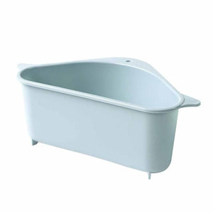 Kitchen Triangular Sink Strainer Drain Vegetable Shelving Suction Cup Sink Filter Shelf Sponge Rack Storage Tool Drainer Basket
