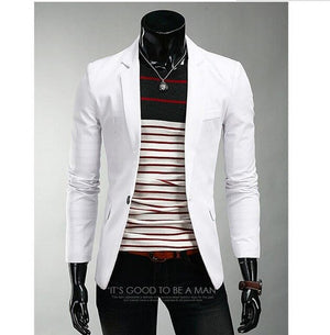 Terno Masculino Autumn New Men Casual Slim Fit Blazer Suits Jacket Fashion Style Mens Business Single Breasted Blazer Masculino