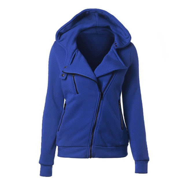 Autumn Winter Zipper Women Basic Jackets Casual Female Outerwear Coats Warm Ladies Jackets Cardigan Sleeveless Jacket Plus Size