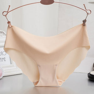 Women Panties Underwear Ultra-thin Viscose Seamless Briefs For Women's Comfort low-Rise Ruffles Sexy Lingerie Summer New Hot