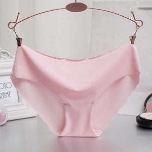 Women Panties Underwear Ultra-thin Viscose Seamless Briefs For Women's Comfort low-Rise Ruffles Sexy Lingerie Summer New Hot