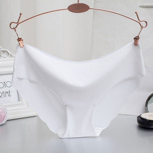 Women Panties Underwear Ultra-thin Viscose Seamless Briefs For Women's Comfort low-Rise Ruffles Sexy Lingerie Summer New Hot