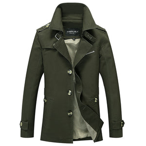 Brand New Men's Casual Trench Coat Wind