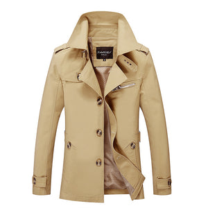 Brand New Men's Casual Trench Coat Wind