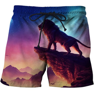 Pouring Milk the beach 3D Printed Men Board Shorts Elastic Waist Beach Short Watersport Summer Male Clothing Short Trousers 6xl