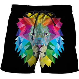 Pouring Milk the beach 3D Printed Men Board Shorts Elastic Waist Beach Short Watersport Summer Male Clothing Short Trousers 6xl