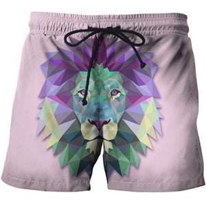 Pouring Milk the beach 3D Printed Men Board Shorts Elastic Waist Beach Short Watersport Summer Male Clothing Short Trousers 6xl
