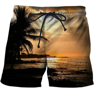Pouring Milk the beach 3D Printed Men Board Shorts Elastic Waist Beach Short Watersport Summer Male Clothing Short Trousers 6xl