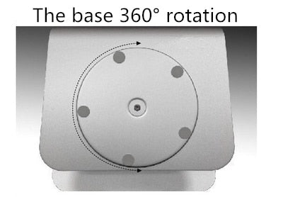 Aluminum Alloy Laptop Cooling Holder Desktop Ergonomics Heighten Notebook Support for MacBook Air Pro Stand